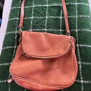 Leather crossbody bag